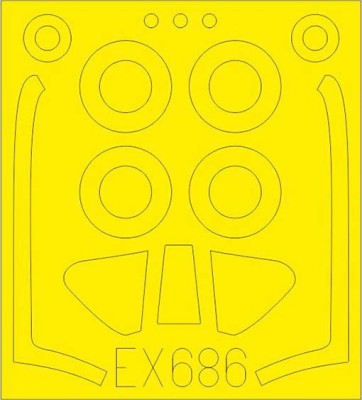 Eduard EX686 Mask 1/48 P-51H (MSVIT)