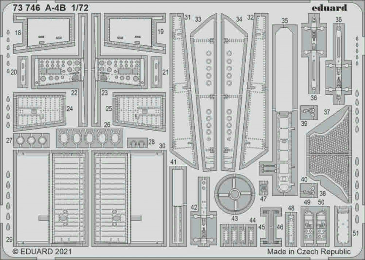 Eduard 73746 SET A-4B (FUJI / H.2000) 1/72