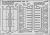 Eduard 481122 SET Hunter FGA.9 landing flaps (AIRF) 1/48