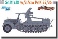 Dragon 6709 Sd.Kfz.10 w/3.7cm PaK 35/36