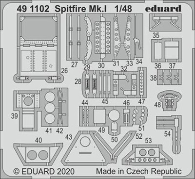 Eduard 491102 SET Spitfire Mk.I (AIRF)