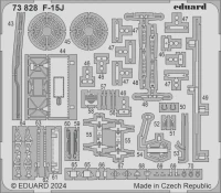 Eduard 73828 SET F-15J (FINEM) SET 1/72