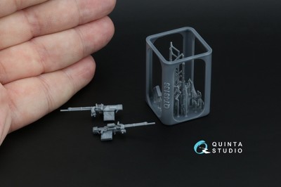 Quinta studio QT48136 Авиационный пулемет УБТ (СССР, ВОВ), 2 шт (для всех моделей) 1/48