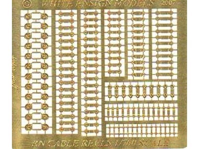 White Ensign Models PE 0784 RN CABLE REELS 1/700