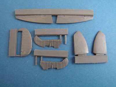 Pavla Models U72-115 Spitfire Mk. IX control surfaces early for Airfix 1:72
