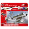 Airfix 55106A Messerschmitt Bf-109E-3 Starter Set includes Acrylic paints, brushes and poly cement 1/72