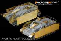 Voyager Model PEA322 WWII German StuG.IV Add parts (For DRAGON ) 1/35