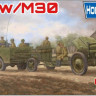 Hobby Boss 84537 M3A1 Late Version Tow 122mm Howitzer M-30 1/35