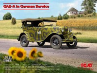 ICM 24053 GAZ-A in German Service (2x camo) 1/24