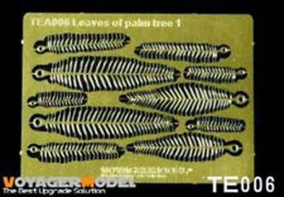 Voyager Model VS001 Leaves of plam tree I (Same as TE006) 1/35