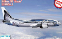 Восточный Экспресс 144130_2 Б-737-400 Alaska Рыба ( Limited Edition ) 1/144