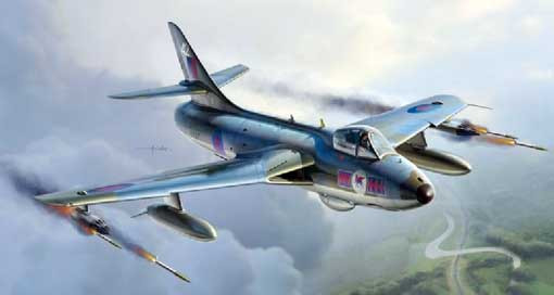 Italeri 02708 HUNTER F.MK.6/9 1/48