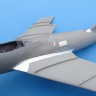 Metallic Details MDM4806 Mikoyan MiG-17 Aluminium panels (designed to be used with Hobby Boss kits) 1/48