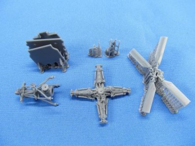 Metallic Details MDR48165 Boeing/Hughes AH-64 Apache 1/48