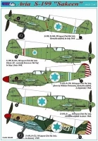 AML AMLD72047 Decals Avia S-199 'Sakeen' ( 5 xcamo ) 1/72