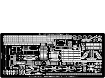 White Ensign Models PE 35176 LAKE-CLASS CUTTER/BANFF-CLASS ESCORT SLOOP 1/350