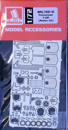 Brengun BRL72216 Felixstowe F.2A - detail PE set (RDN) 1/72