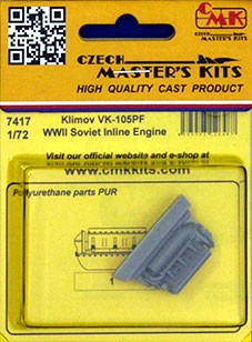 CMK 7417 Klimov VK-105PF Soviet WWII Inline Engine 1/72