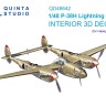 Quinta studio QD48642 P-38H Lightning (Hasegawa) 1/48