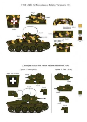 Sbs Model D35003 Hungarian Toldi I (A20 - B20) 1/35