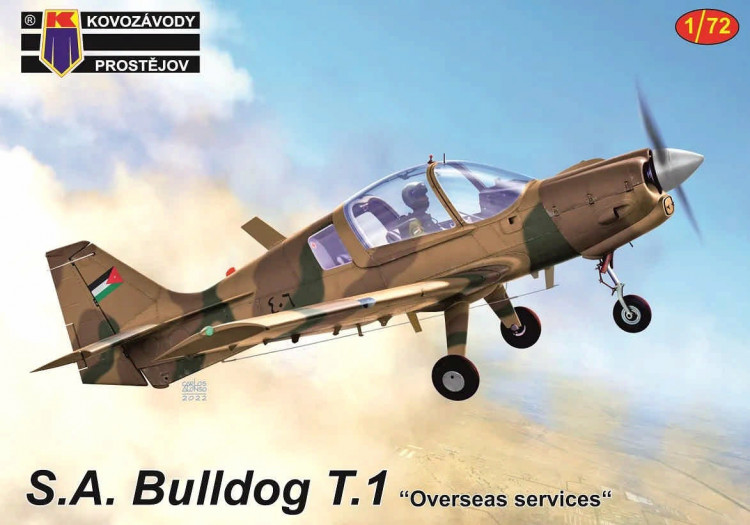 Kovozavody Prostejov 72301 S.A. Bulldog T.1 'Overseas Service' (3x camo) 1/72