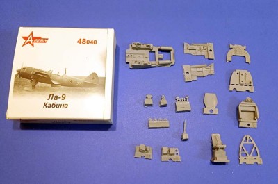 A-resin 48040 Ла-9 кабина (ARK) 1/48