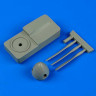 QuickBoost QB48625 Spitfire Mk.I de havilland propeller w/tool 1/48