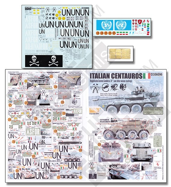 Echelon FD D356096 Italian B1 'Centauro' 1/35