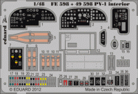 Eduard 49598 PV-1 interior S.A. 1/48