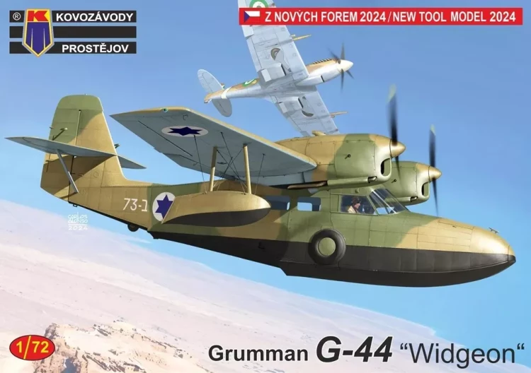 Kovozavody Prostejov 72477 Grumman G-44 'Widgeon' (3x camo) 1/72