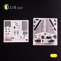 Reskit K32037 AV-8 Harrier - interior 3D (TRUMP) 1/32