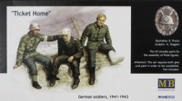 Master Box 03552 Билет домой. Раненые германские солдаты, 1941-43 1/35