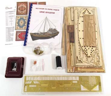 Эскадра E7203 Баркас Верещагина из кинофильма Белое солнце пустыни 1/72