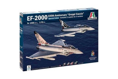 Italeri 01406 EF-2000 100th Anniv.&quot;GRUPPI CACCIA&quot; 1/72