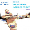 Quinta studio QD48135 Spitfire Mk.V (Airfix) 3D Декаль интерьера 1/48