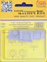 CMK 7389 P-40E Undercarriage set (SP.HOBBY) 1/72