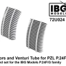 IBG Models U7224 P.24F/G Radiators & Venturi (3D-Pr.) 1/72