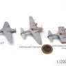 Mk1 Design MS-20018 USS WWII US Deck Plane Set for CV-6 Enterprise 1/200