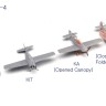 Mk1 Design MS-20018 USS WWII US Deck Plane Set for CV-6 Enterprise 1/200