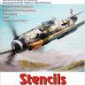 Hm Decals HMD-48127 1/48 Stencils Messerschmitt BF-109G-K