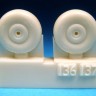Barracuda Studios BCR72136 Hawker Typhoon, Tempest Series 1 Mainwheels (For all kits) 1/72