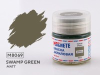 Machete M8069 Краска акриловая Swamp green (Болотный зелёный, матовый) 10 мл.
