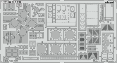 Eduard 491320 SET Mi-4 (TRUMP) 1/48