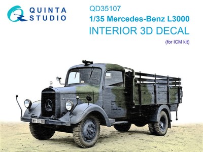 Quinta Studio QD35107 Mercedes-Benz L3000 (ICM) 1/35