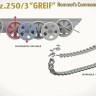 Takom 2194 Немецкий бронетранспортёр Sd.Kfz.250/3 «GREIF» (командирский генерала Роммеля) 1/35