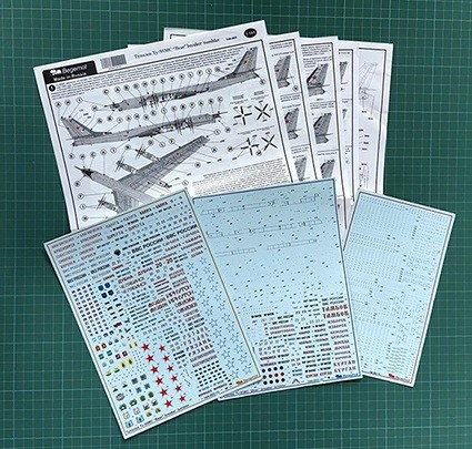 Begemot Decals 144-003 Туполев Ту-95МС 1/144