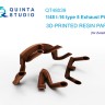 Quinta studio QT48039 Выхлопные патрубки для И-16 тип 5 (Звезда) 1/48
