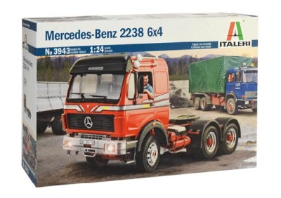 Italeri 03943 MERCEDES BENZ 2238 6x4 1/24