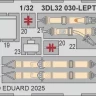 Eduard 3DL32030 Bf 109F-4 SPACE (H.2000/HAS) 1/32