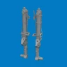 Eduard 6481157 P-47D undercar. legs PRINT (MINA) 1/48